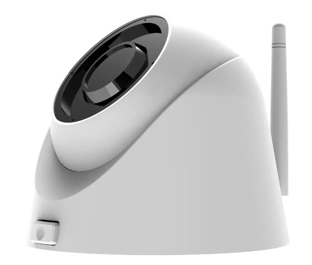 ClareVision 4MP IP Wi-Fi Turret Camera | White 