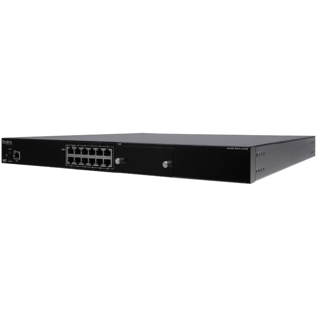 920-Series L3 Managed 10G PoE++ Switch | 12 Front Ports