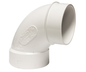 90° Medium Sweep Elbow Spigot