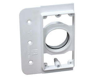 Square Edge Plastic Mounting Plate