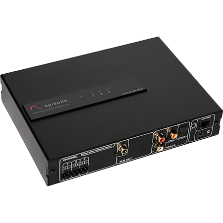 3-Channel/1-Zone 50W POE++ Amplifier DSP-Configurable with MoIP Streaming Capability Built-In