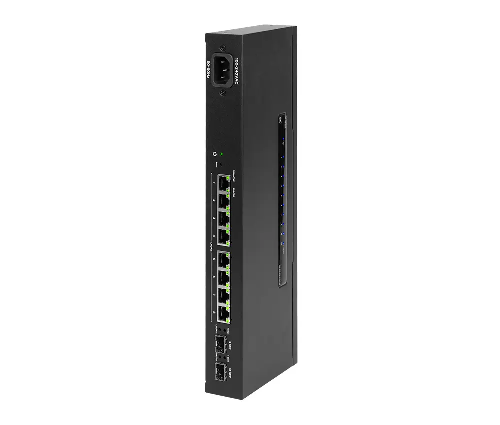 210 Series Websmart Gigabit Switch with Compact Design and Partial PoE+ | 8 Ports