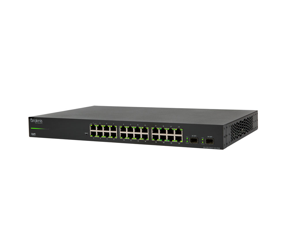 210 Series Websmart Gigabit Switch with Partial PoE+ | 24 + 2 Front Ports