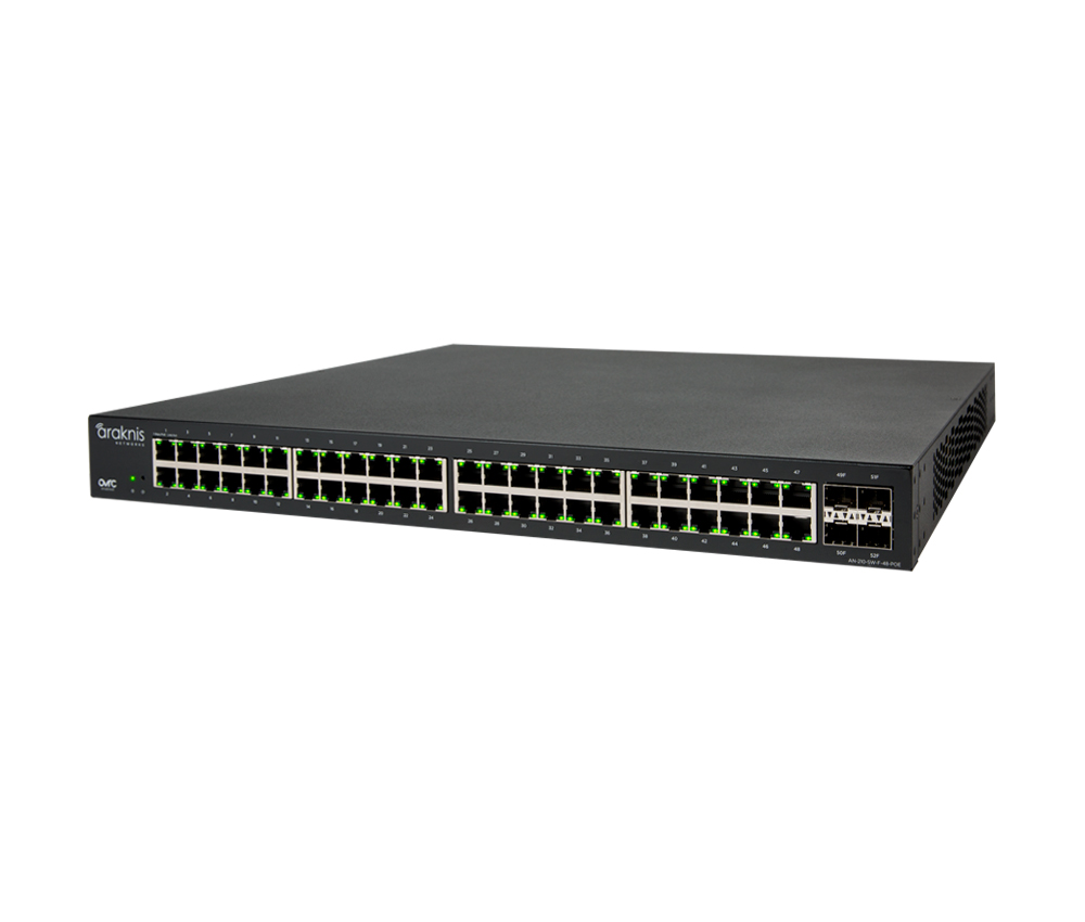 210 Series Websmart Gigabit Switch with Partial PoE+ | 48 + 4 Front Ports