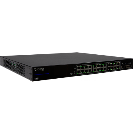 420 Series L3 Managed Partial Multi-gig Switch with Full PoE | 24 Plus 4 Front Ports