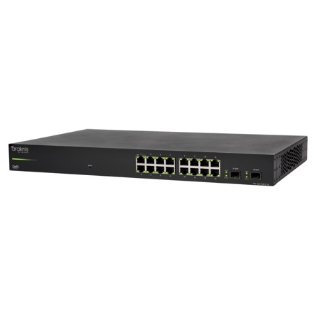 320 Series L2 Managed Gigabit Switch | 16 + 2 Front Ports