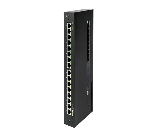 [AN-110-SW-C-16P] 110 Series Unmanaged+ Gigabit Compact Switch | 16 Side Ports