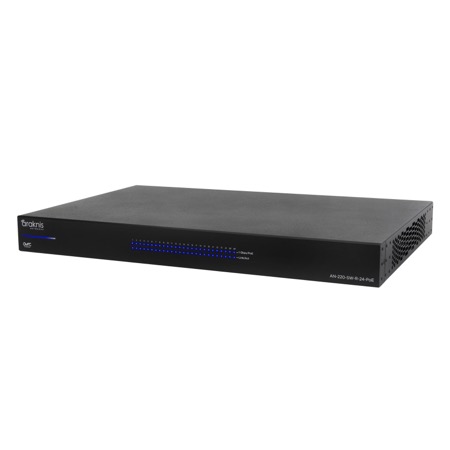 [AN-220-SW-R-24-POE] 220 Series L2 Managed Gigabit Switch with Partial PoE+ | 24 + 2 Rear Ports