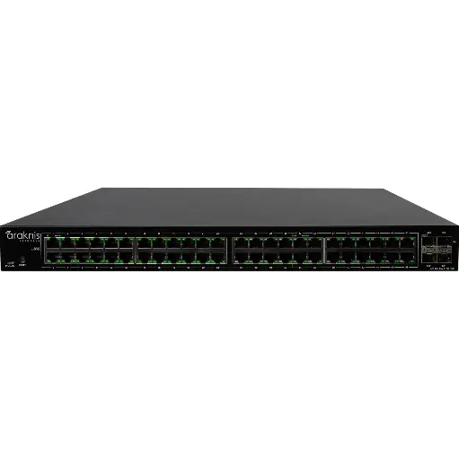 [AN-420-SW-F-48-POE] 420 Series L3 Managed Partial Multi-gig Switch with Full PoE | 48 Plus 4 Front Ports